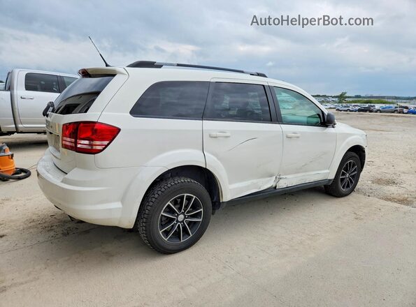 3C4PDCAB5HT637291 2017 DODGE JOURNEY White Задня права чверть