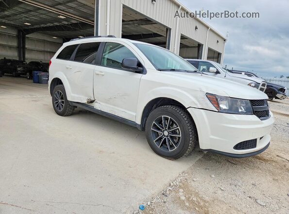 3C4PDCAB5HT637291 2017 DODGE JOURNEY White Передня права чверть