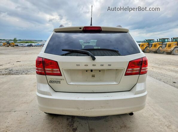 3C4PDCAB5HT637291 2017 DODGE JOURNEY White Вид ззаду