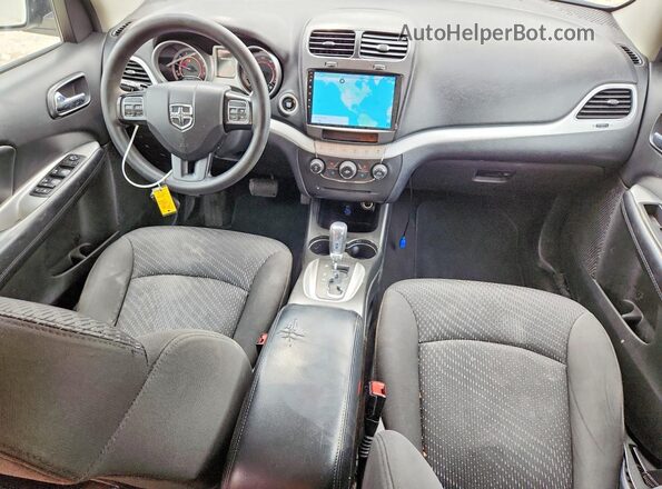 3C4PDCAB5HT637291 2017 DODGE JOURNEY White Вид панелі приладів