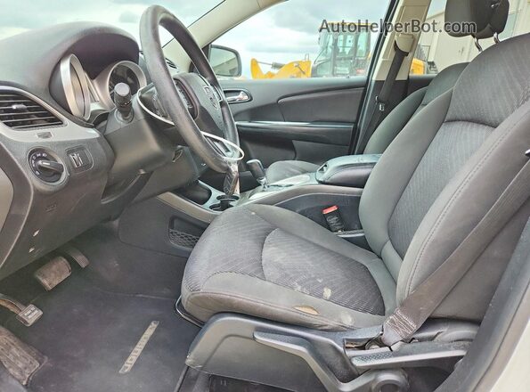 3C4PDCAB5HT637291 2017 DODGE JOURNEY White Вид салону спереду