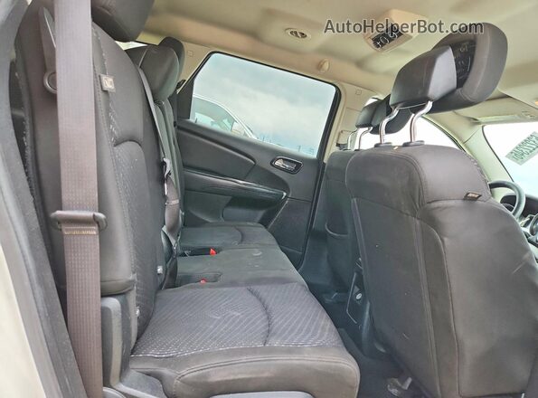 3C4PDCAB5HT637291 2017 DODGE JOURNEY White Вид задніх сидінь