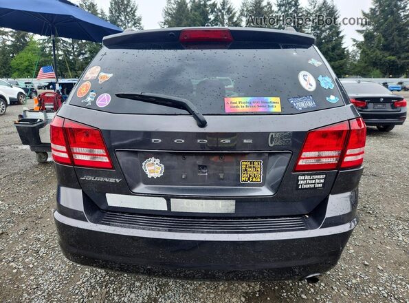 3C4PDCAB5JT158214 2018 DODGE JOURNEY Gray Widok z tyłu