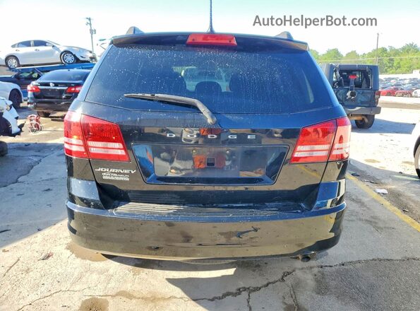 3C4PDCAB5JT229315 2018 DODGE JOURNEY Black Հետևի տեսք