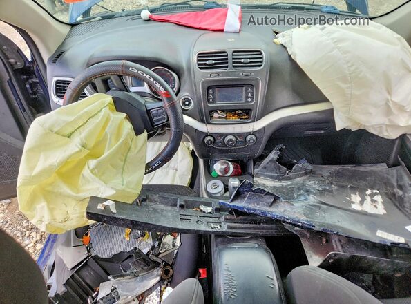 3C4PDCAB5JT257521 2018 DODGE JOURNEY Blue Widok deski rozdzielczej