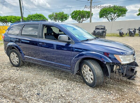 3C4PDCAB5JT257521 2018 DODGE JOURNEY Blue Przód prawy