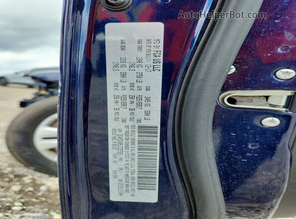 3C4PDCAB5JT257521 2018 DODGE JOURNEY Blue Widok naklejki z numerem VIN