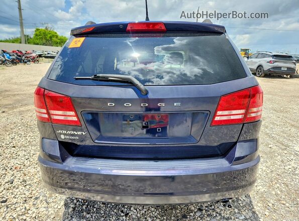 3C4PDCAB5JT257521 2018 DODGE JOURNEY Blue Widok z tyłu