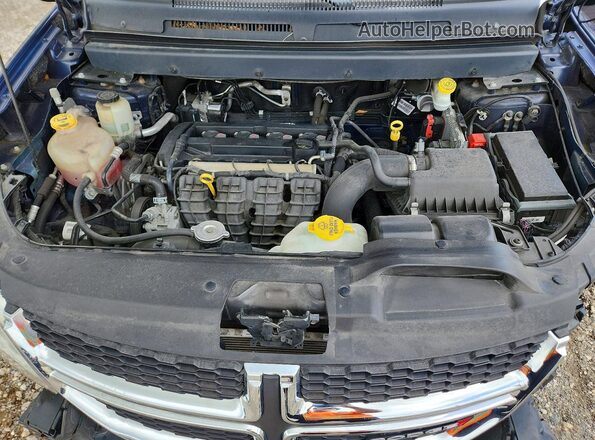 3C4PDCAB5JT257521 2018 DODGE JOURNEY Blue Widok komory silnika