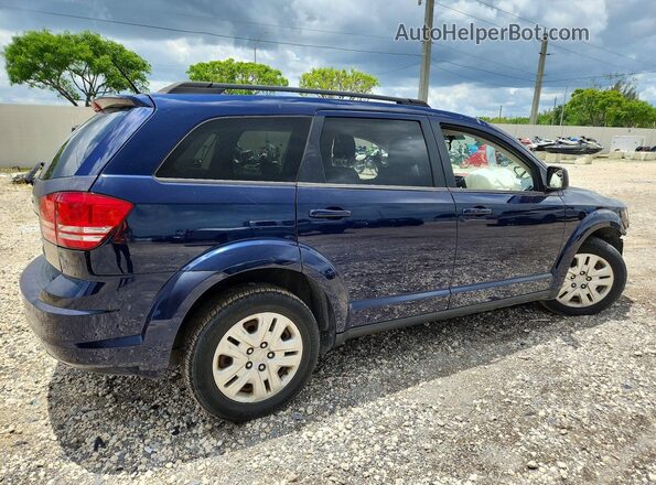3C4PDCAB5JT257521 2018 DODGE JOURNEY Blue Tył prawy