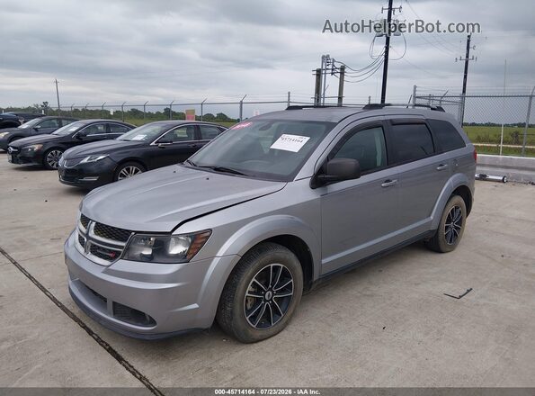 3C4PDCAB5JT381949 2018 DODGE JOURNEY Gray Передня ліва чверть