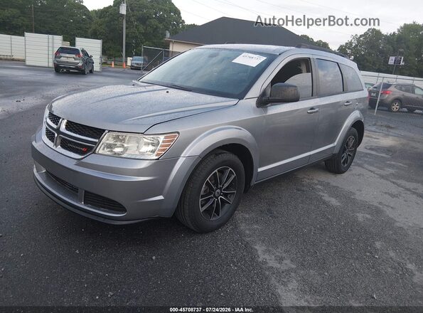 3C4PDCAB5JT384768 2018 DODGE JOURNEY Серый Передняя левая четверть
