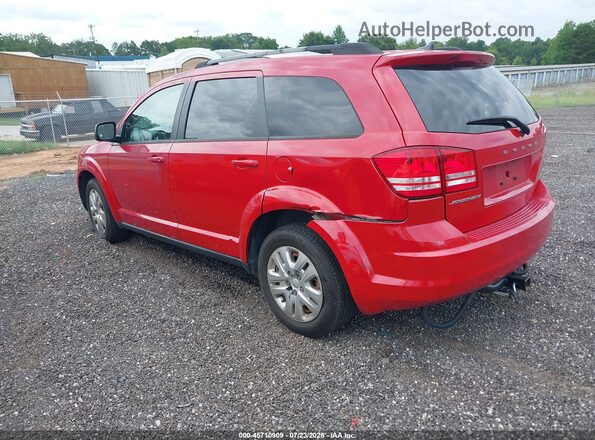 3C4PDCAB5JT427649 2018 DODGE JOURNEY Red Trasero izquierdo