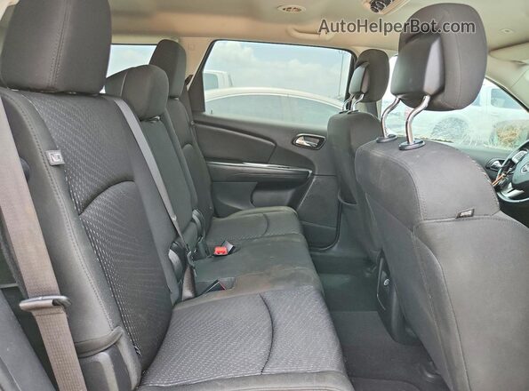 3C4PDCAB5JT490637 2018 DODGE JOURNEY White Widok wnętrza z tyłu