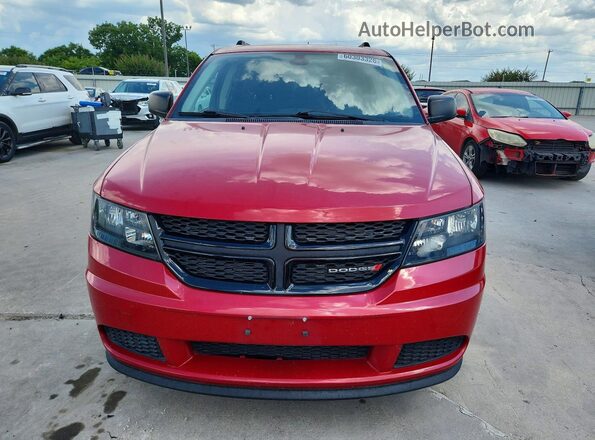 3C4PDCAB5JT517318 2018 DODGE JOURNEY Red Դիմացի տեսք