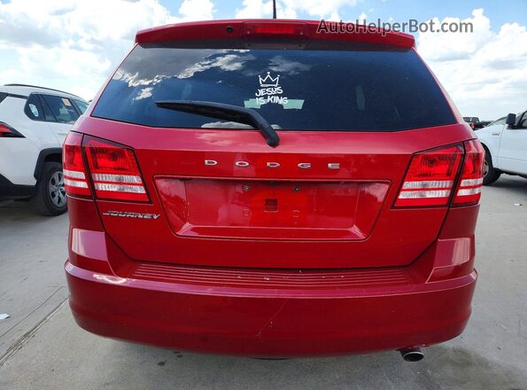 3C4PDCAB5JT517318 2018 DODGE JOURNEY Red Հետևի տեսք