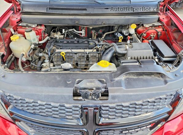 3C4PDCAB5JT517318 2018 DODGE JOURNEY Red Շարժիչի բաժամունքի տեսք