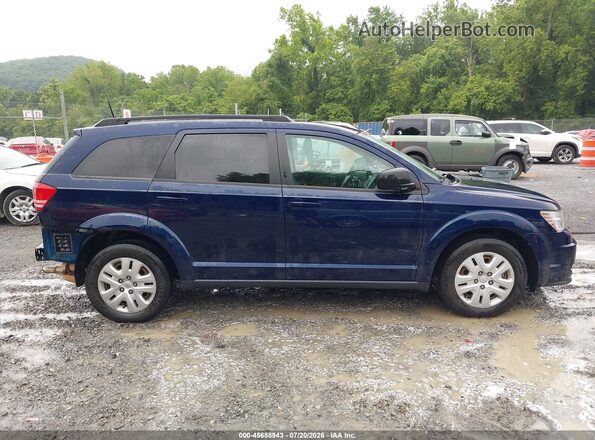 3C4PDCAB5KT872121 2019 DODGE JOURNEY Синий Вид задней части салона