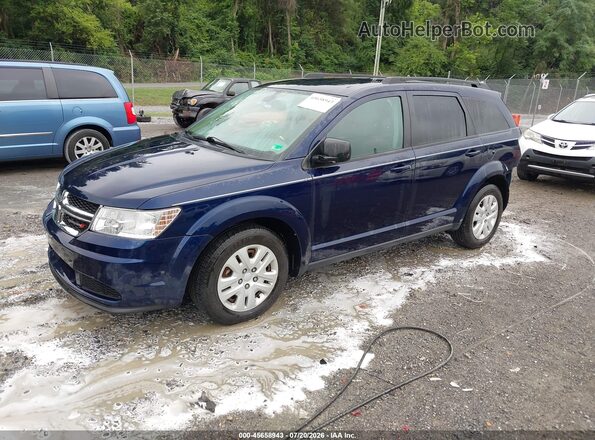 3C4PDCAB5KT872121 2019 DODGE JOURNEY Синий Передняя левая четверть