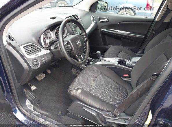 3C4PDCAB5KT872121 2019 DODGE JOURNEY Синий Вид салона спереди