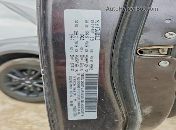 3C4PDCAB5LT226479 2020 DODGE JOURNEY Charcoal Widok naklejki z numerem VIN