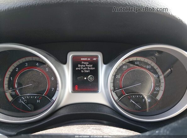 3C4PDCAB6GT121293 2016 DODGE JOURNEY White Հետևի նստատեղերի տեսք