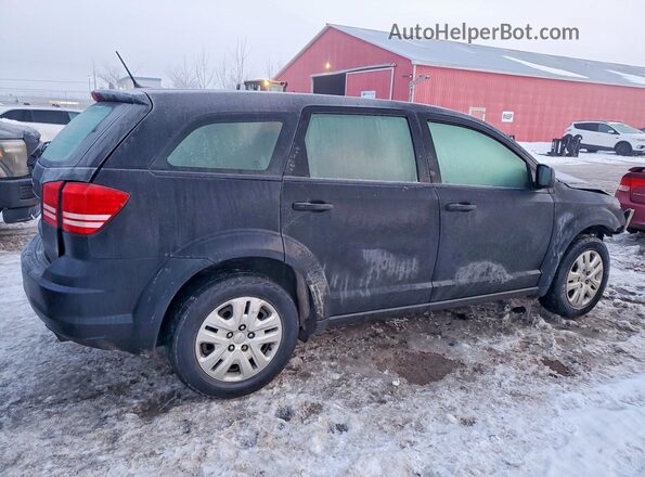 3C4PDCAB6GT182451 2016 DODGE JOURNEY Black Tył prawy