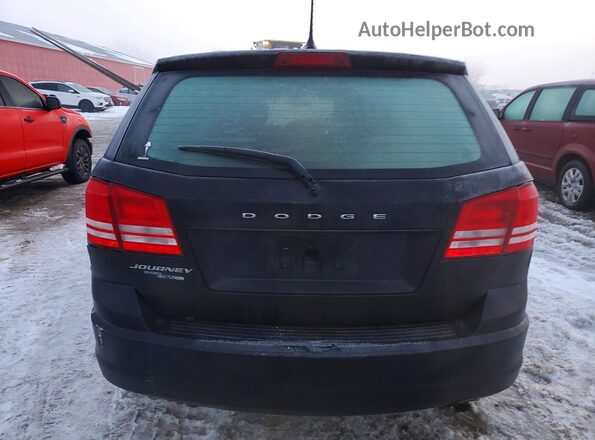 3C4PDCAB6GT182451 2016 DODGE JOURNEY Black Widok z tyłu