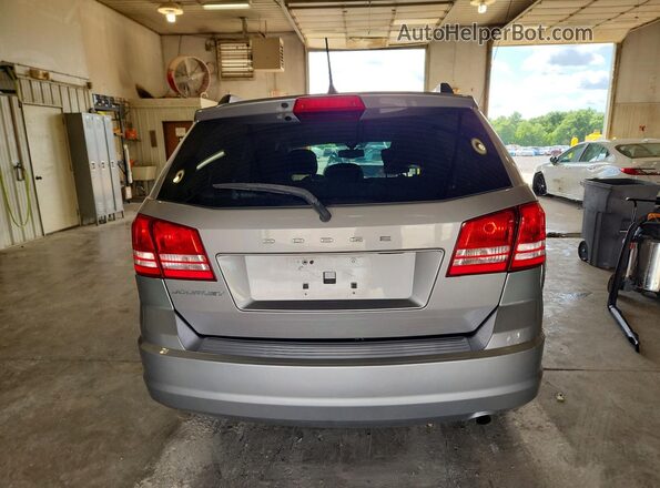 3C4PDCAB6HT581622 2017 DODGE JOURNEY Silver Rear view