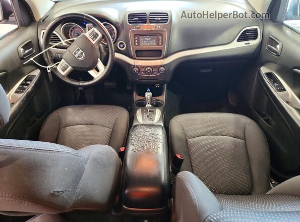 3C4PDCAB6HT581622 2017 DODGE JOURNEY Silver Dashboard view