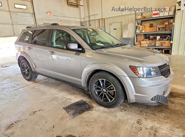 3C4PDCAB6HT581622 2017 DODGE JOURNEY Silver Front right