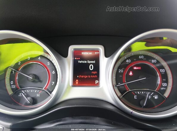 3C4PDCAB6HT630060 2017 DODGE JOURNEY Red Вид задніх сидінь