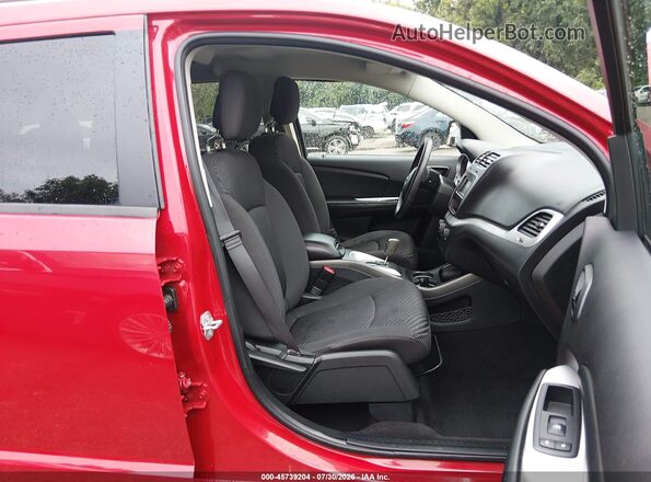3C4PDCAB6HT630060 2017 DODGE JOURNEY Red Вид салону спереду
