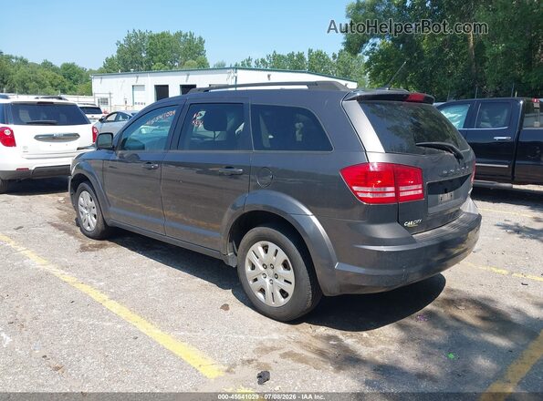 3C4PDCAB6HT676570 2017 DODGE JOURNEY Gray უკანა მარცხენა