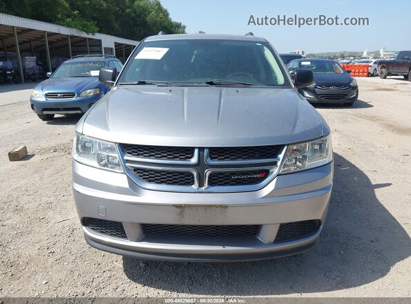 3C4PDCAB6JT169965 2018 DODGE JOURNEY Gray Սարքավորումների վահանակի տեսք