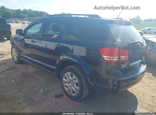 3C4PDCAB6JT243174 2018 DODGE JOURNEY Blue Rear left