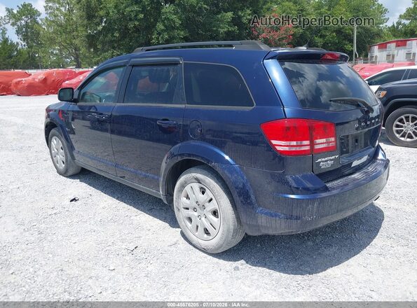 3C4PDCAB6JT384004 2018 DODGE JOURNEY Blue Tył lewy