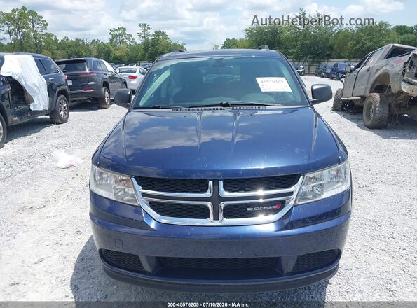 3C4PDCAB6JT384004 2018 DODGE JOURNEY Blue Widok zestawu wskaźników