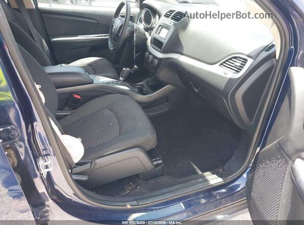 3C4PDCAB6JT384004 2018 DODGE JOURNEY Blue Widok wnętrza z przodu