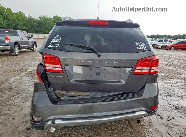 3C4PDCAB6JT535309 2018 DODGE JOURNEY Gray Rear view