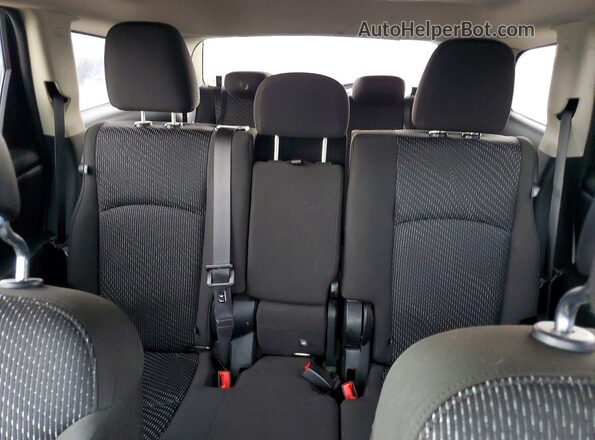 3C4PDCAB6JT535309 2018 DODGE JOURNEY Gray Rear seats view
