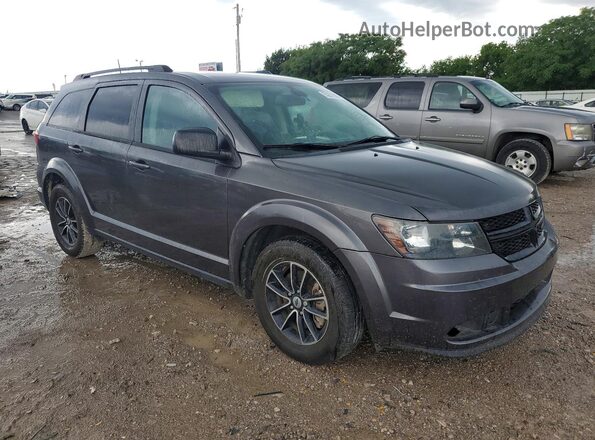 3C4PDCAB6JT535309 2018 DODGE JOURNEY Gray Front right