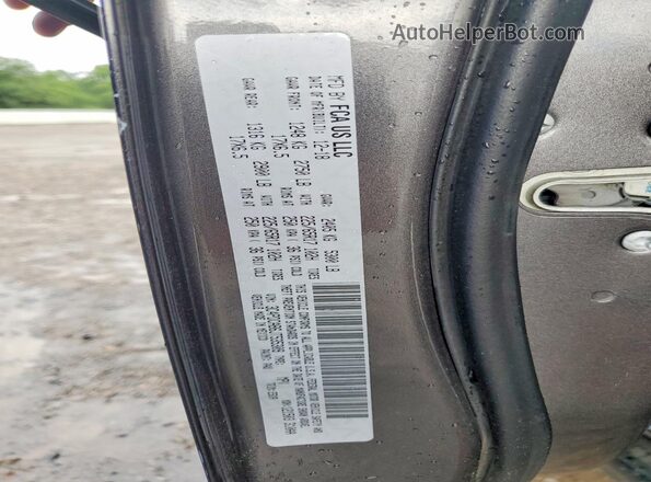3C4PDCAB6JT535309 2018 DODGE JOURNEY Gray VIN sticker view