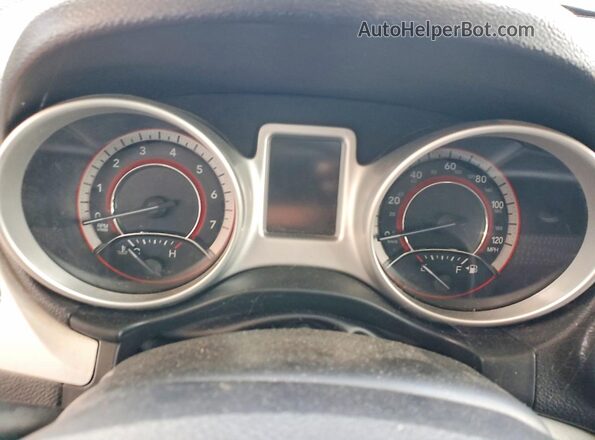 3C4PDCAB6KT732238 2019 DODGE JOURNEY Красный Вид щитка приборов