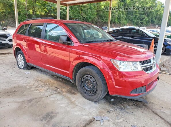 3C4PDCAB6KT732238 2019 DODGE JOURNEY Красный Передняя правая четверть
