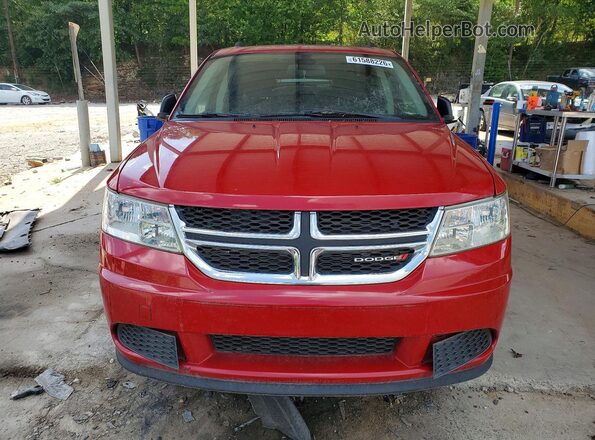 3C4PDCAB6KT732238 2019 DODGE JOURNEY Красный Вид спереди