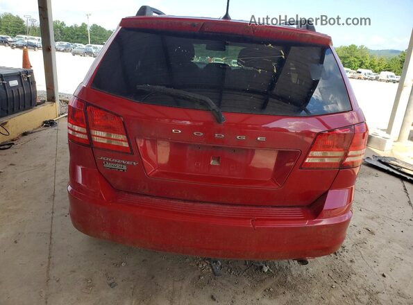 3C4PDCAB6KT732238 2019 DODGE JOURNEY Красный Вид сзади