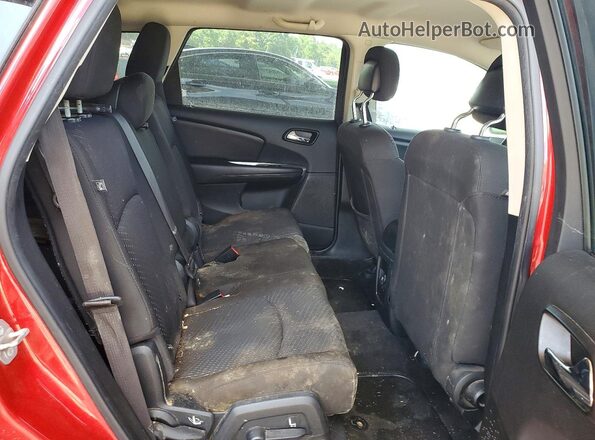 3C4PDCAB6KT732238 2019 DODGE JOURNEY Красный Вид задних сидений