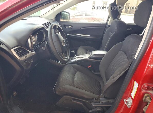 3C4PDCAB6KT732238 2019 DODGE JOURNEY Красный Вид салона спереди