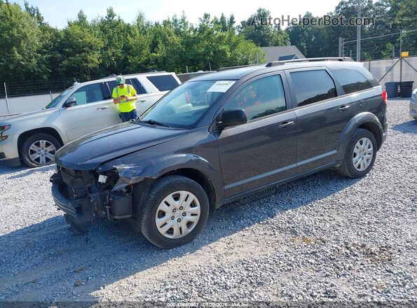 3C4PDCAB7GT162788 2016 DODGE JOURNEY Black Front left
